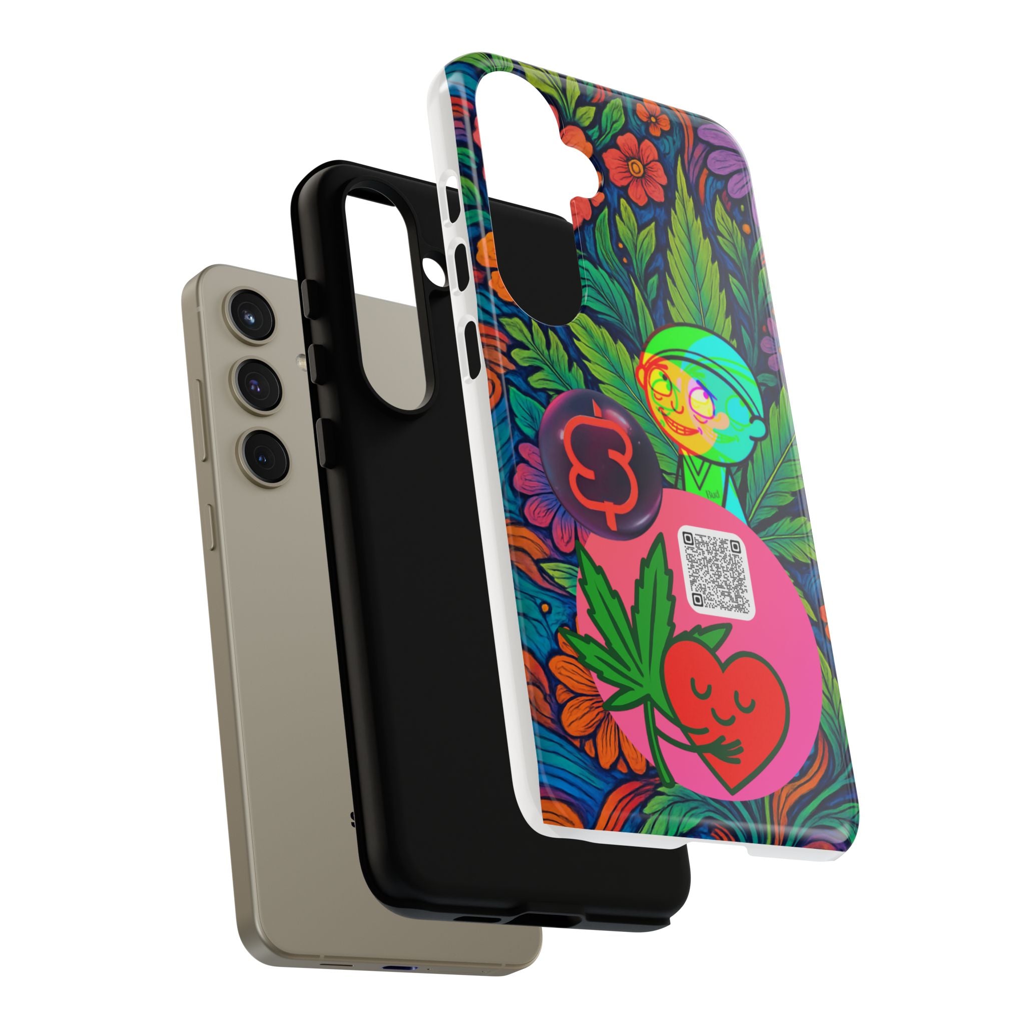 Colorful Phone Case with Unique Designs, Tough Cases for Trendy Individuals, Artistic Mobile Cover, Perfect Gift for All Occasions, [...]