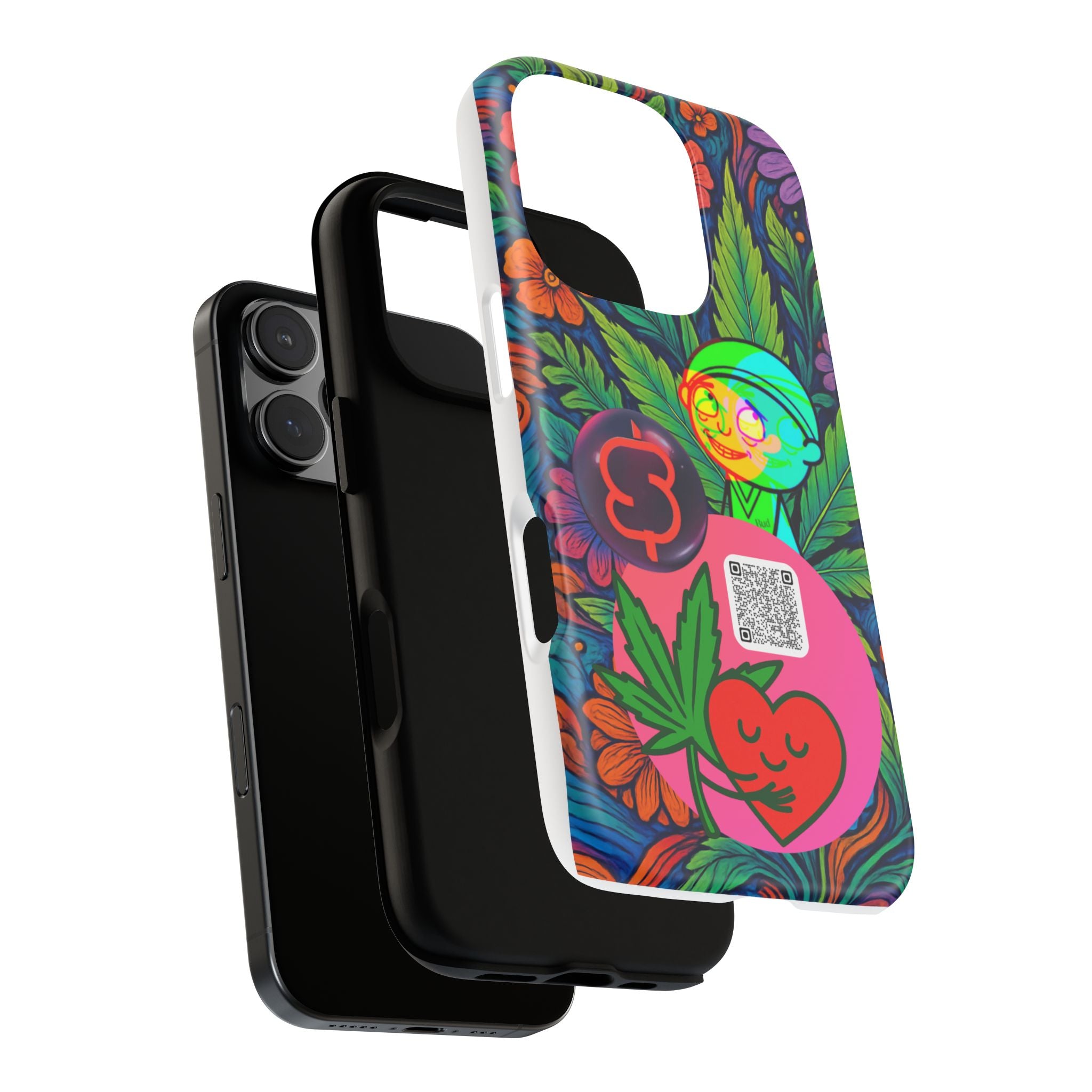 Colorful Phone Case with Unique Designs, Tough Cases for Trendy Individuals, Artistic Mobile Cover, Perfect Gift for All Occasions, [...]