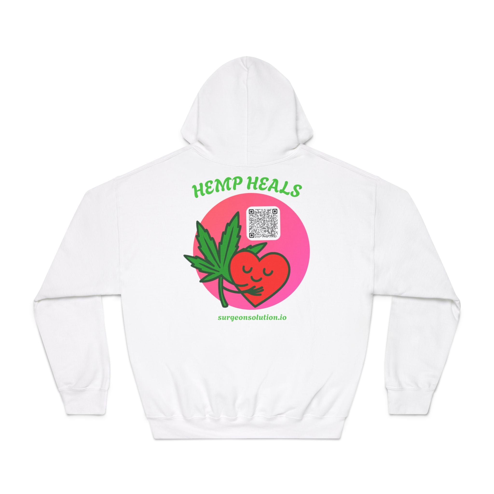 Surgeons Healing Hooded Sweatshirt | Unisex Sweatshirt, Cannabis Apparel, Comfort Hoodie, Gift for Him/Her, Medical