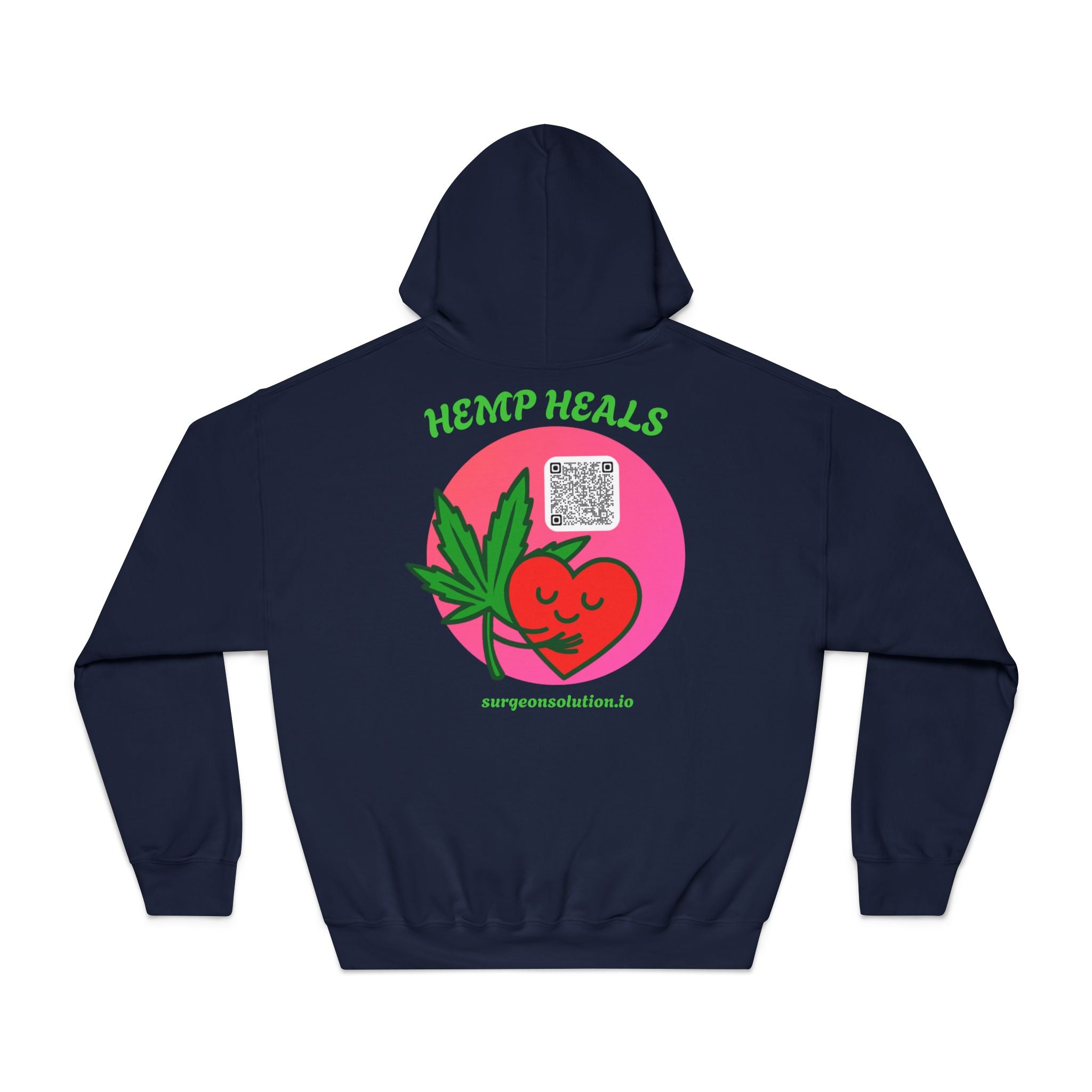 Surgeons Healing Hooded Sweatshirt | Unisex Sweatshirt, Cannabis Apparel, Comfort Hoodie, Gift for Him/Her, Medical