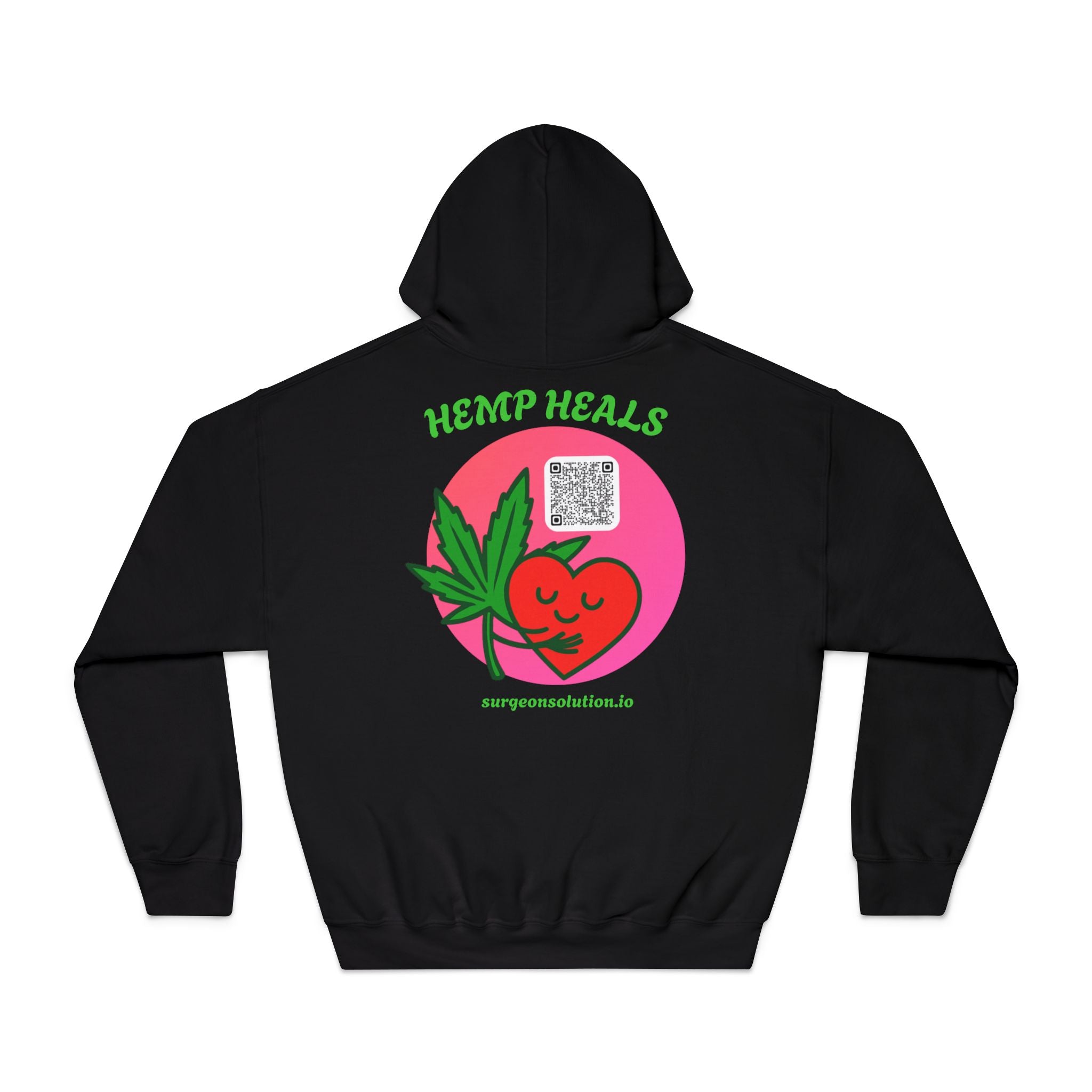 Surgeons Healing Hooded Sweatshirt | Unisex Sweatshirt, Cannabis Apparel, Comfort Hoodie, Gift for Him/Her, Medical