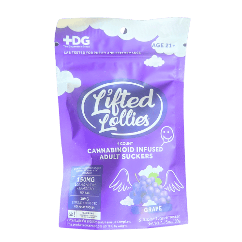 Lifted Lollies - Grape flavor 150mg