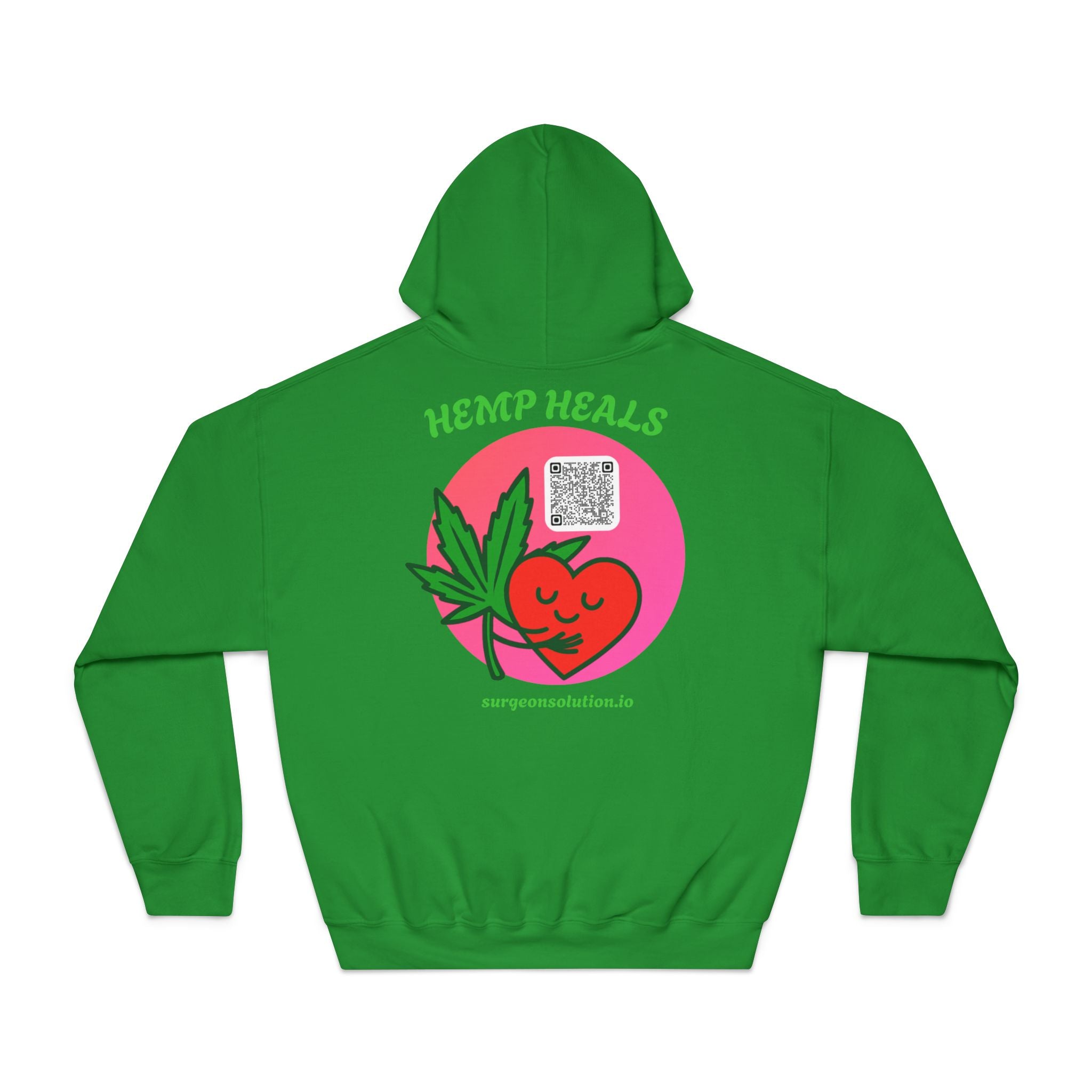 Surgeons Healing Hooded Sweatshirt | Unisex Sweatshirt, Cannabis Apparel, Comfort Hoodie, Gift for Him/Her, Medical