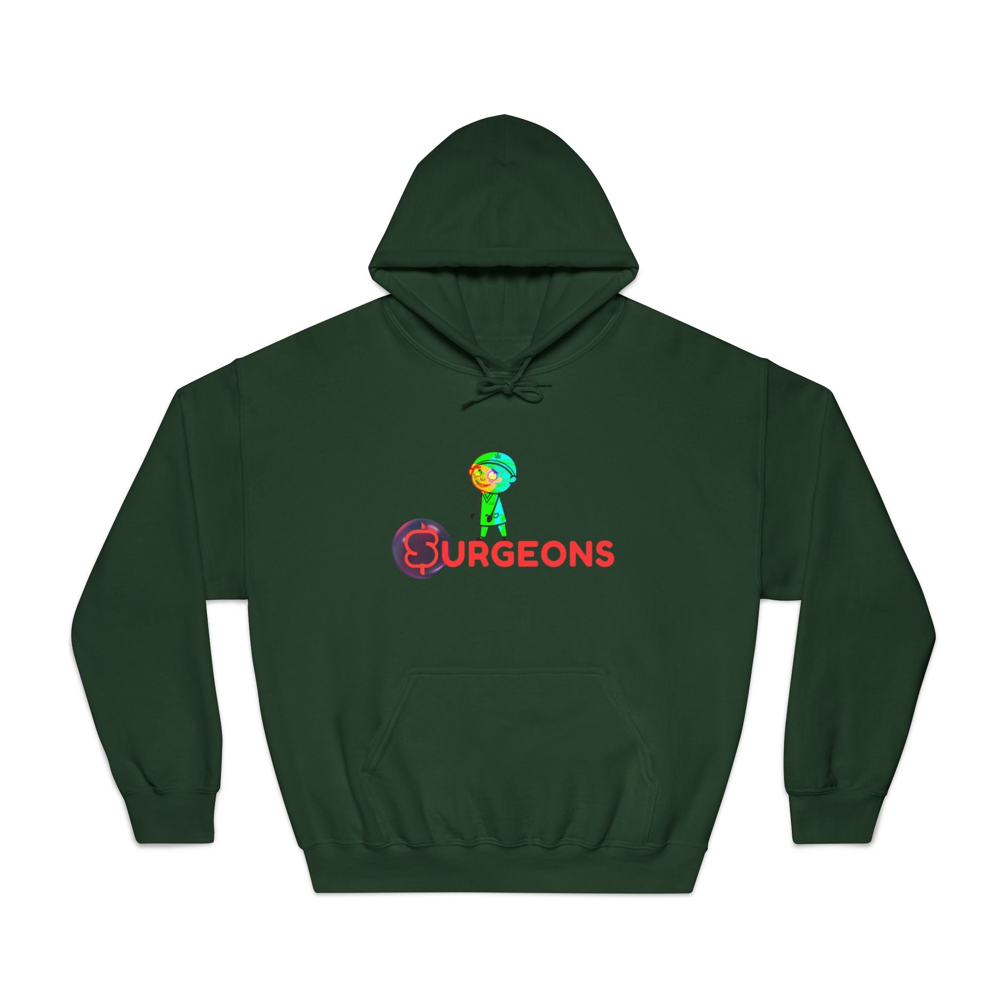 Surgeons Healing Hooded Sweatshirt | Unisex Sweatshirt, Cannabis Apparel, Comfort Hoodie, Gift for Him/Her, Medical
