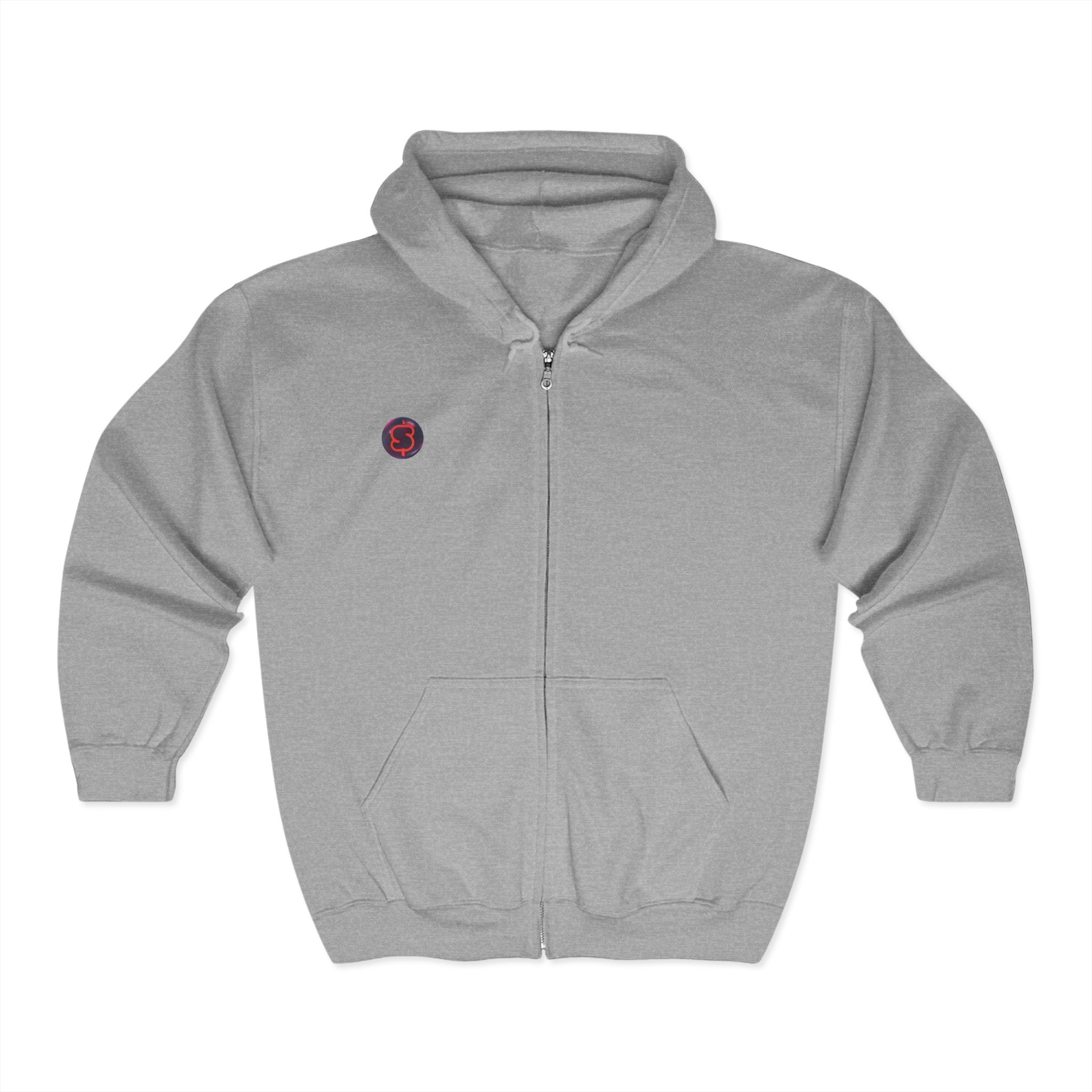Zip-Up Hoodie - Find Your Vibe, Cozy Sweatshirt, Gift for Him/Her, Relaxed Style, Everyday Wear, Casual Fall Essential