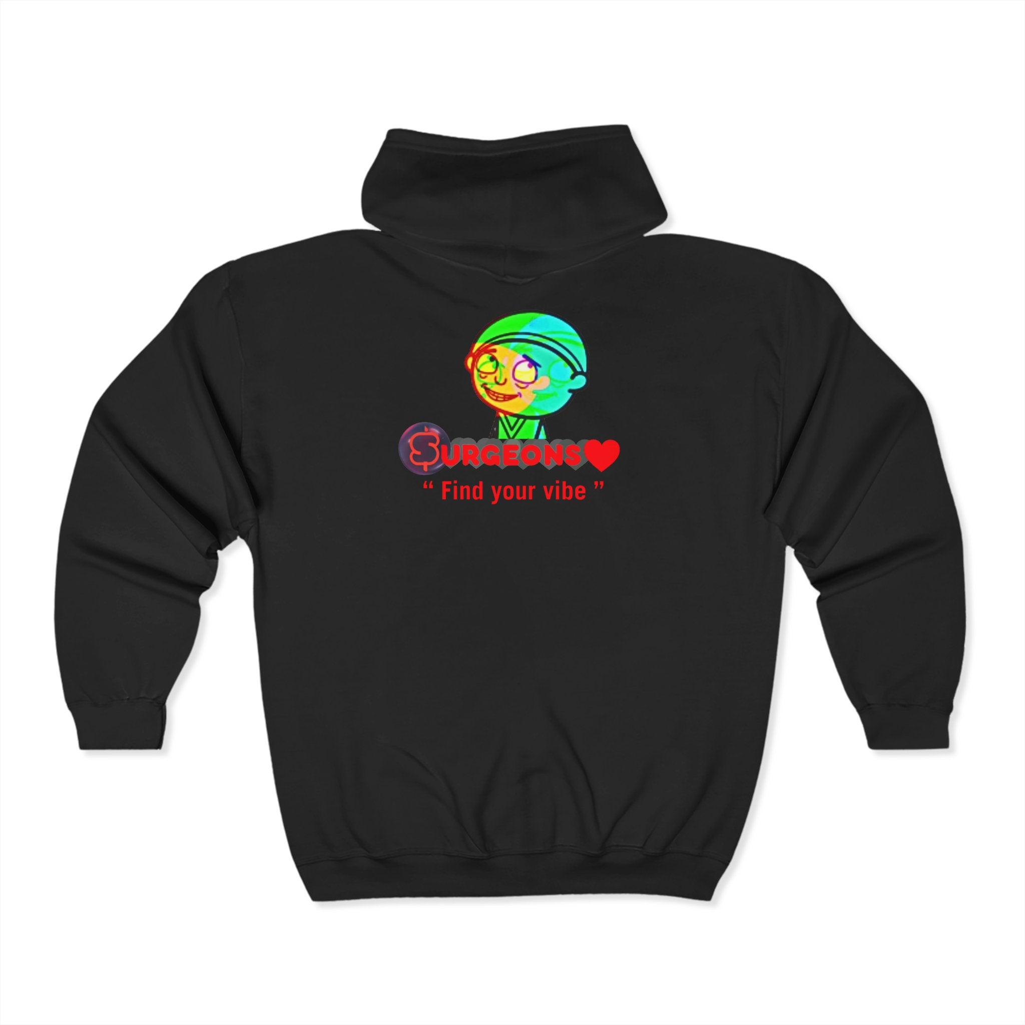 Zip-Up Hoodie - Find Your Vibe, Cozy Sweatshirt, Gift for Him/Her, Relaxed Style, Everyday Wear, Casual Fall Essential