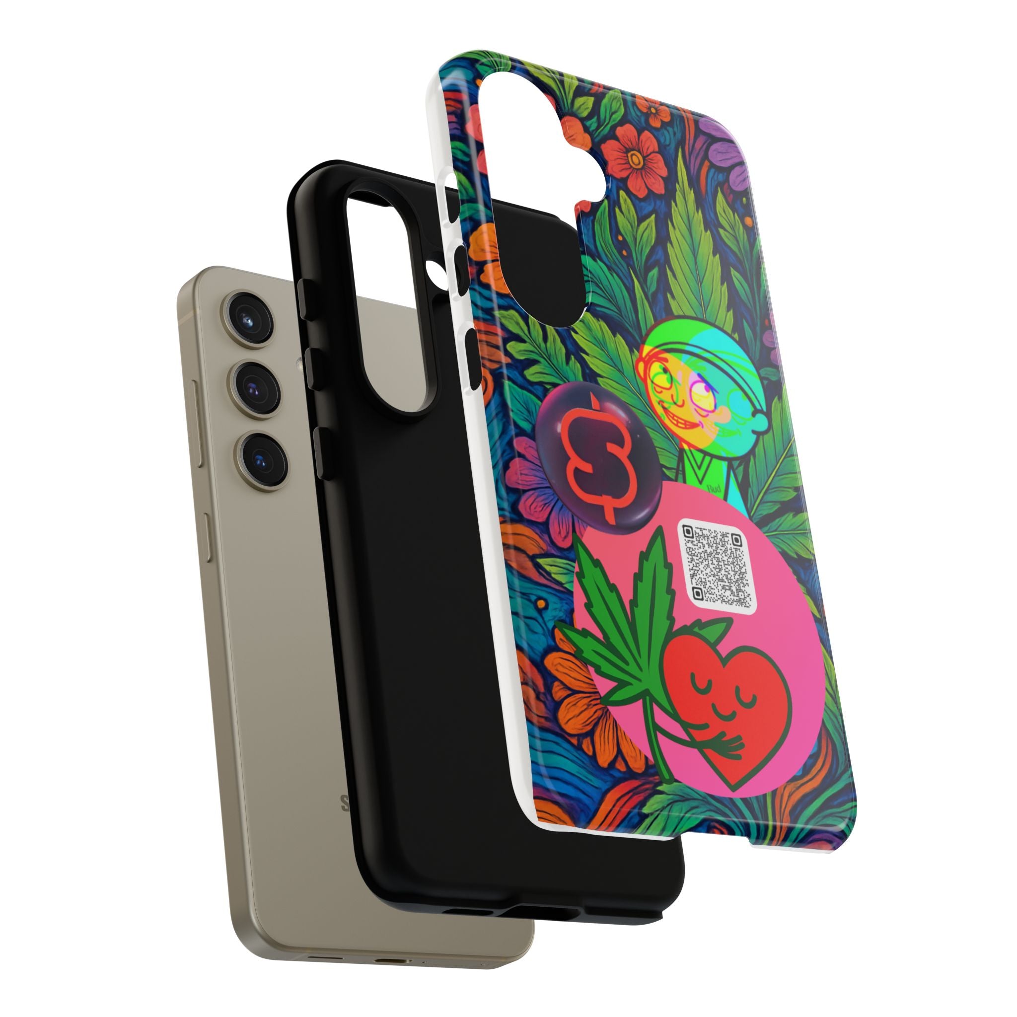 Colorful Phone Case with Unique Designs, Tough Cases for Trendy Individuals, Artistic Mobile Cover, Perfect Gift for All Occasions, [...]