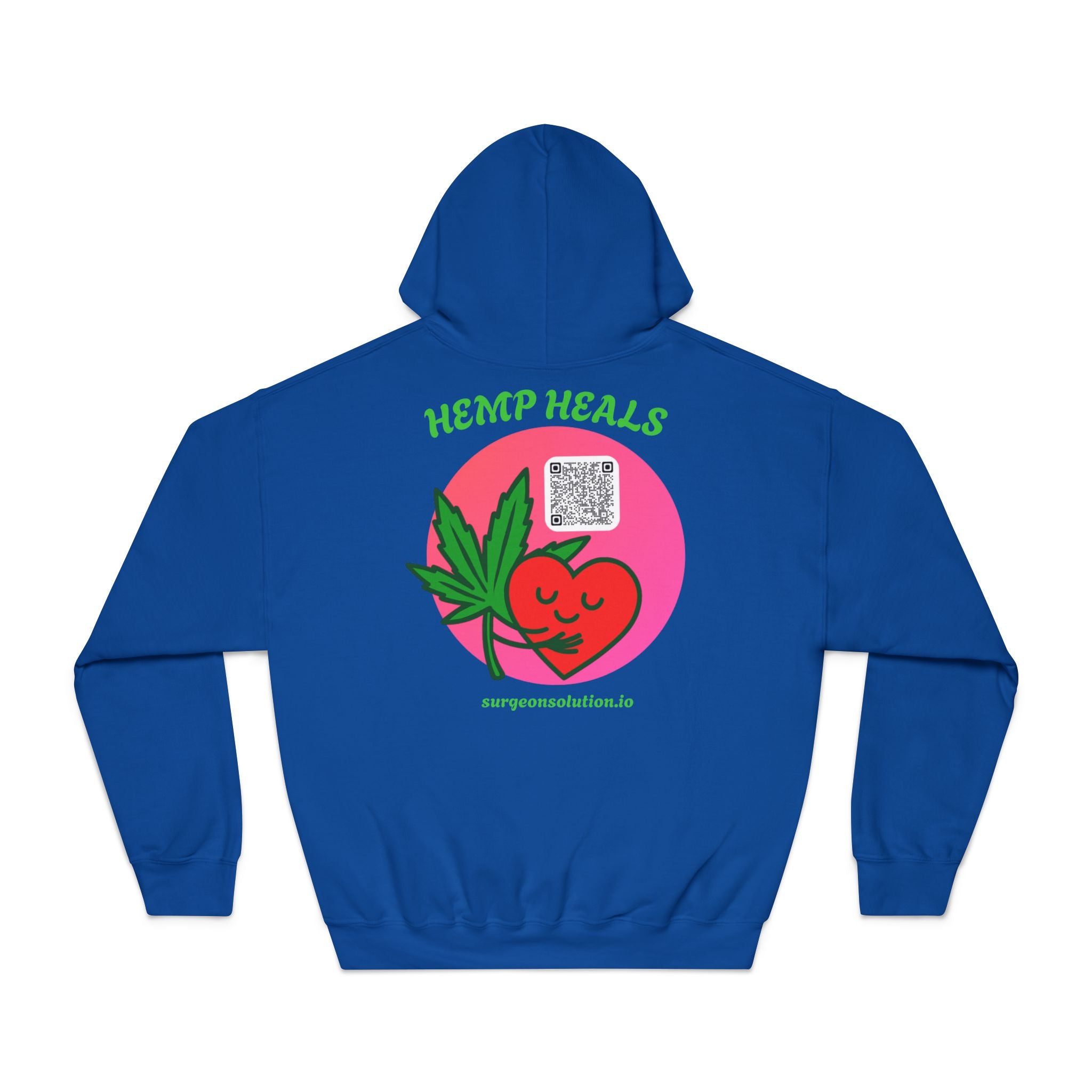 Surgeons Healing Hooded Sweatshirt | Unisex Sweatshirt, Cannabis Apparel, Comfort Hoodie, Gift for Him/Her, Medical