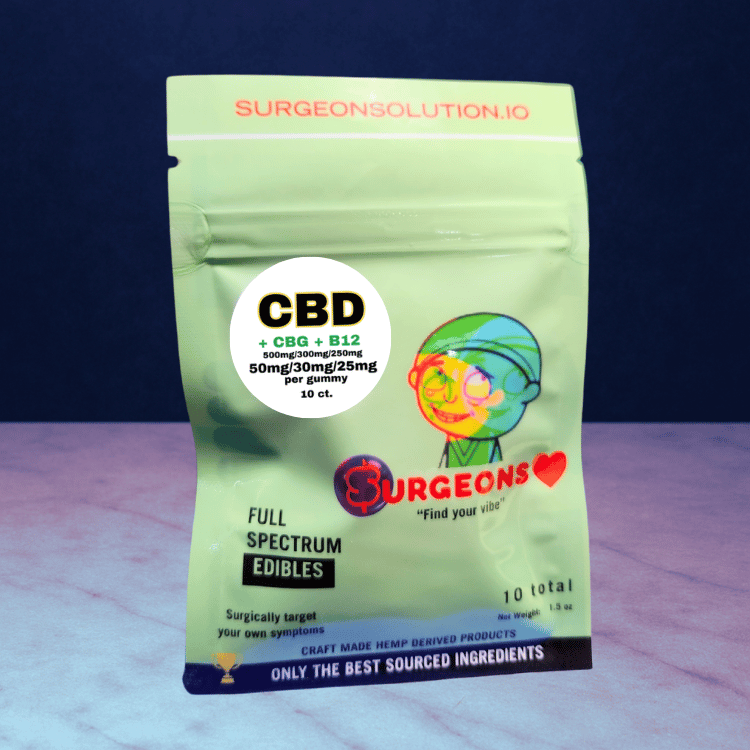 Full Spectrum CBD + CBG + Vitamin B12 Confections (Overtime)