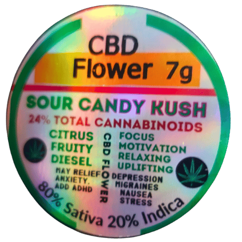Full Spectrum CBD Flower - 7 grams - Organic Hemp