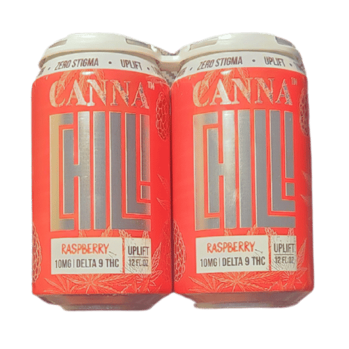 4 Pack - CannaChill Seltzers - 10mg Delta 9 THC
