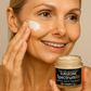 A woman using Surgeons SpectrumRx skin cream