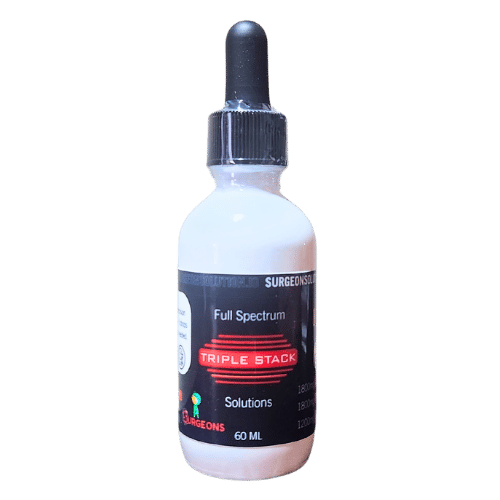 Full Spectrum Solutions by Surgeons "Triple Stack" CBD/CBG/CBN Oil