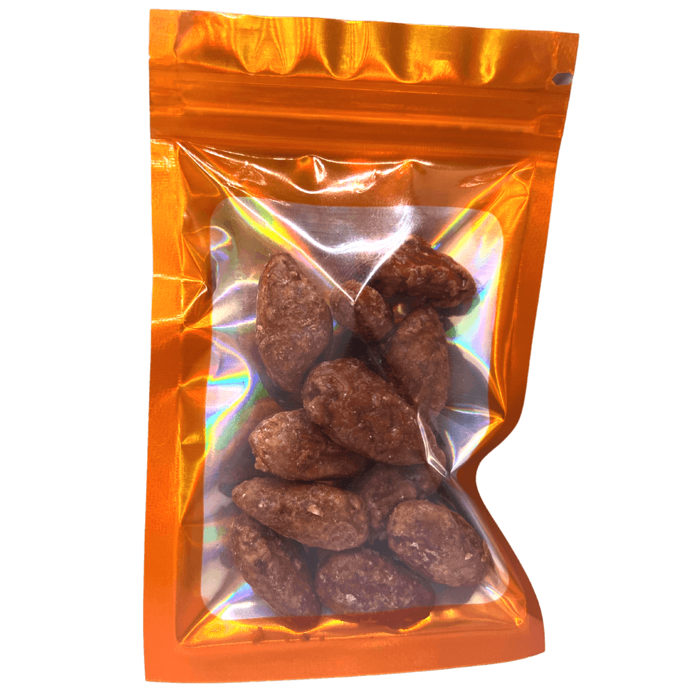 Full Spectrum Infused Roasted Almonds, full spectrum CBD, health, healthy, health conscious, online CBD, online full spectrum CBD