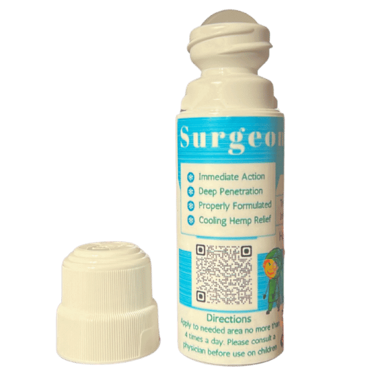 Surgeons Choice CBD & Hemp Freeze Pro 500mg