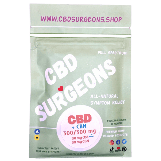 Full spectrum CBD + CBN Gummy Bears, 300mg / 300mg, 100% natural ingredients, sleep solution, pain solution, best CBD edibles, online CBN, online CBD