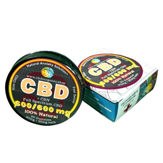 Full spectrum CBD + CBN Gummy Bears, 600mg / 600mg, 100% natural ingredients, sleep solution, pain solution, best CBD edibles, online CBN, online CBD