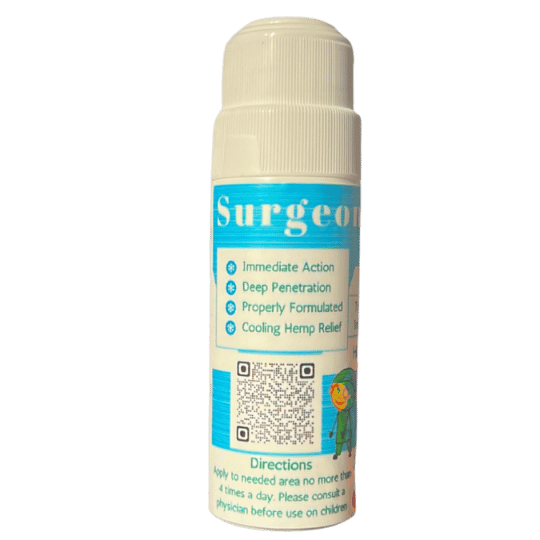 Surgeons Choice CBD & Hemp Freeze Pro 500mg