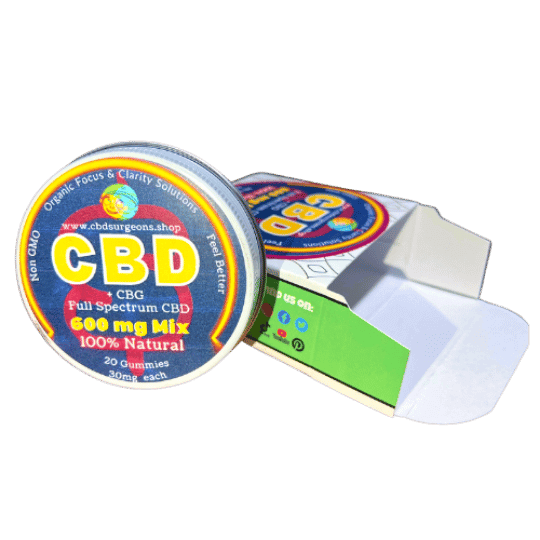 Full Spectrum CBD + CBG Gummies - Clairity & Focus